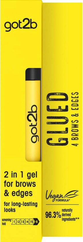 Schwarzkopf Got2B Glued 4 Brows & Edges Gel 16ml