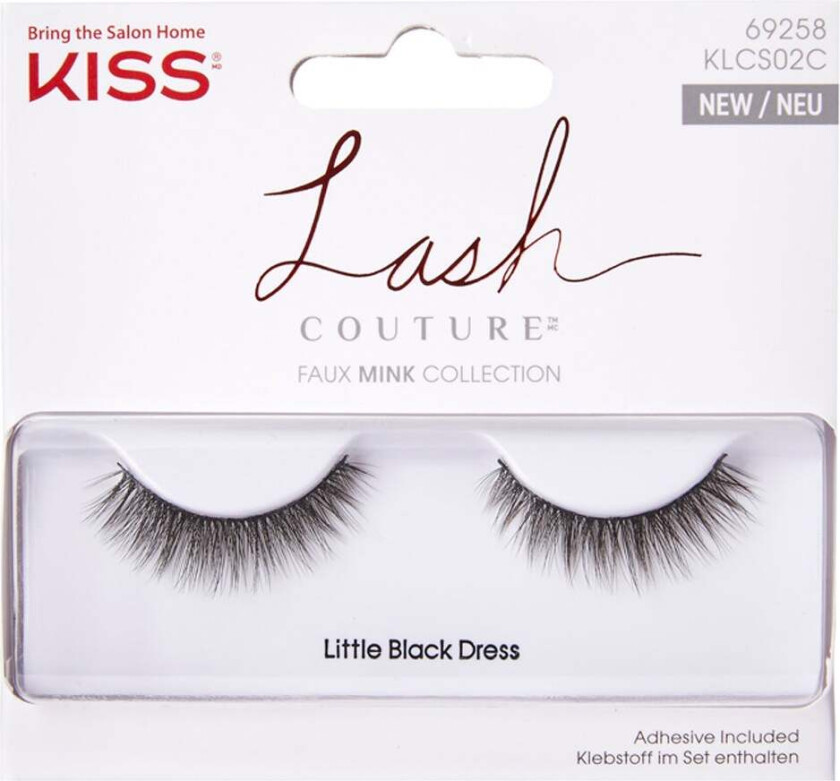 Lash Couture Faux Mink Little Black Dress 1pair