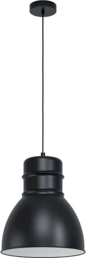 Ebury, Fleksibel montering, Sort, Hvit, Sort, Stål, Sort, IP20