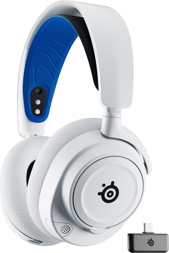 Steelseries Arctis Nova 7p Wireless Gaming Headset - Hvit