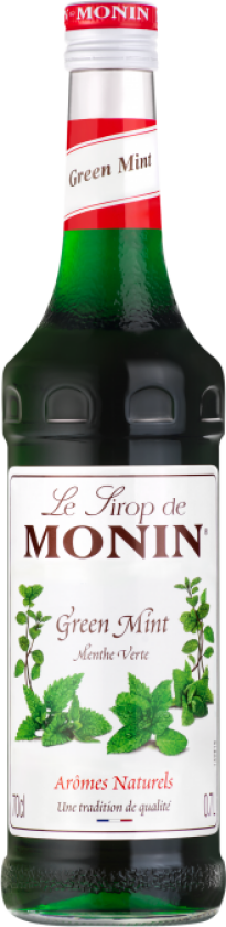 Monin Sirup Grønn Mynte / Menthe Verte Fl 70