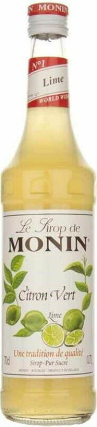 Monin Sirup Lime / Sitron Vert Fl 70
