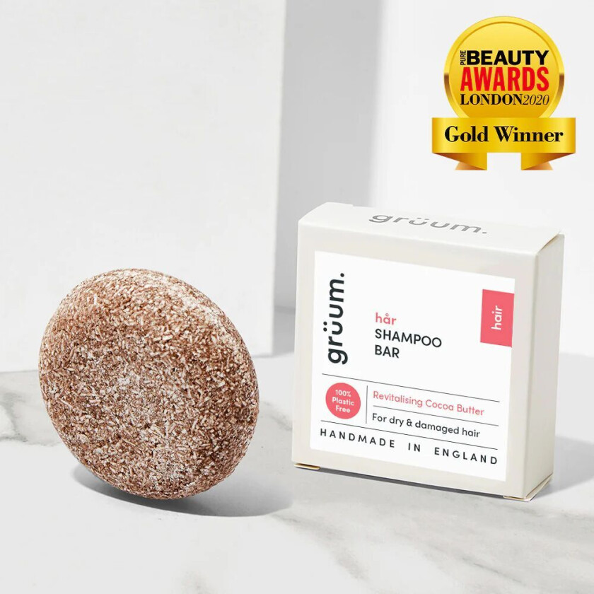 Gruum Grüum Hår Zero Plastic Shampoo Bar - Revitalising