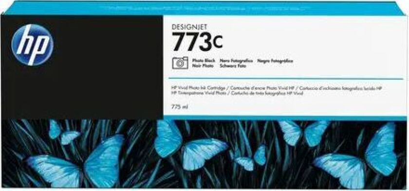Hp Blekk Foto Svart 773c - Dj Z6600/z6800
