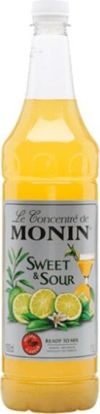 Monin Sweet & Sour Concentrat Pet Fl 100