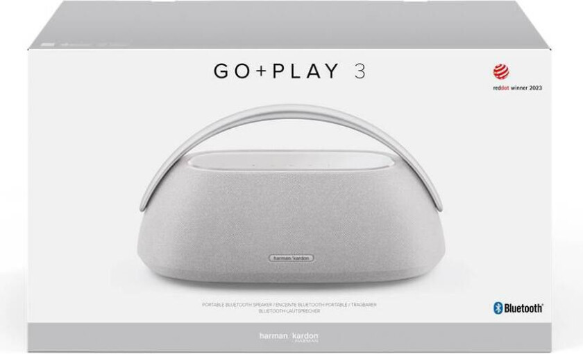 Go+Play 3 - Grå Høyttaler