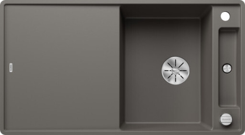 Axia III 5S-F MXI kjøkkenvask, 90,5x50cm, grå