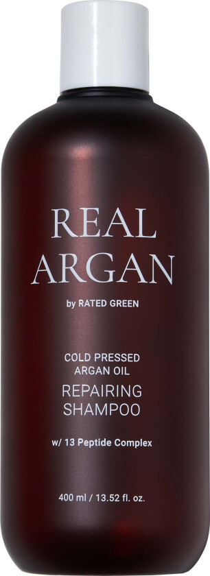 Real Argan Cold Pressed Argan Oil Repairing Shampoo 400 ml