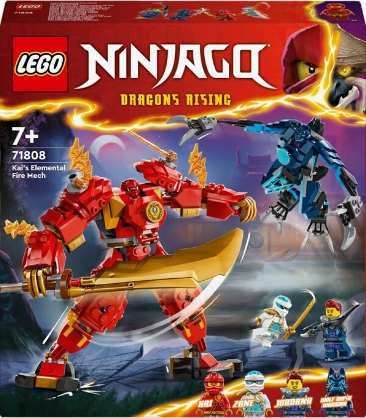 Lego Ninjago - Kais Ildelement-Robot 71808