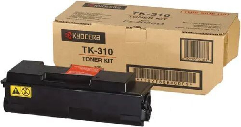 Toner Svart 12k Tk-310