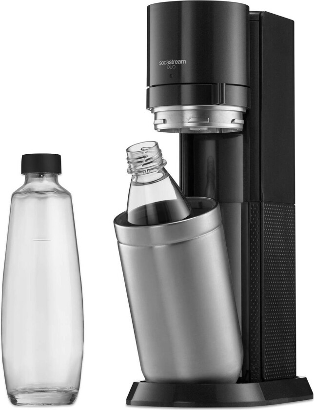 SodaStream Duo Metalic Black + 2 BOT W/O CYL