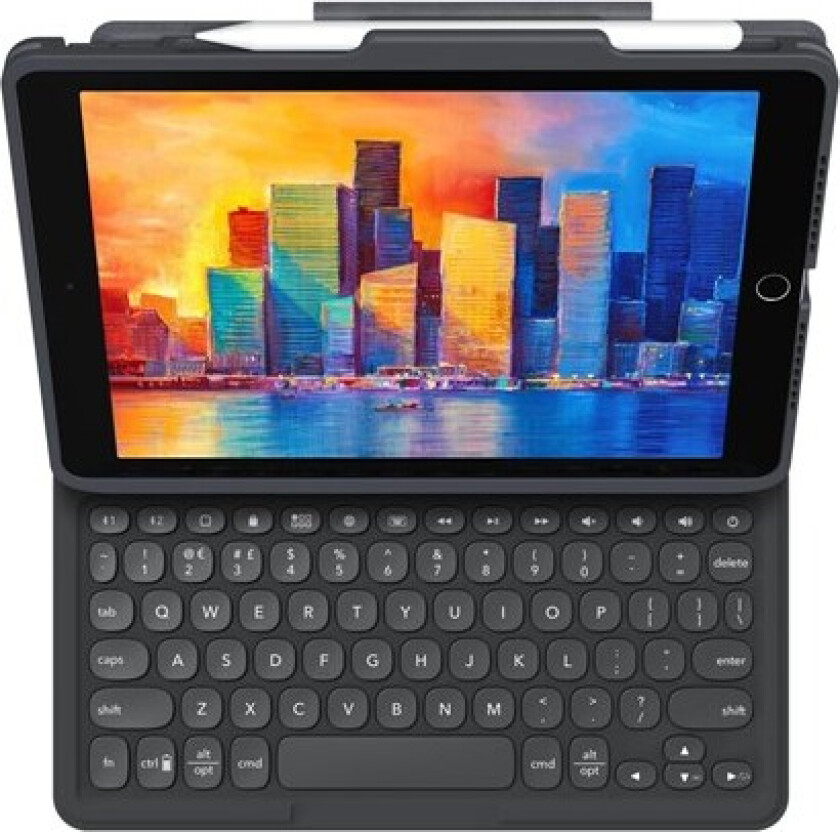 Bilde av Zagg Keyboard Pro Keys Ipad 7th Gen, Ipad 8th Gen, Ipad 9th Gen Nordisk