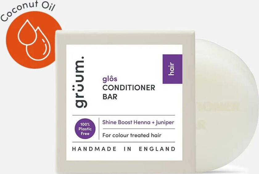 Gruum Grüum Glôs Zero Plastic Conditioner Bar - Shine Boost