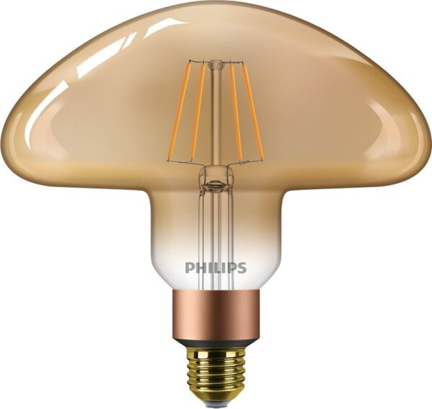 LED-lyspære Classic Mushroom 5,5W/818 (40W) Gold E27