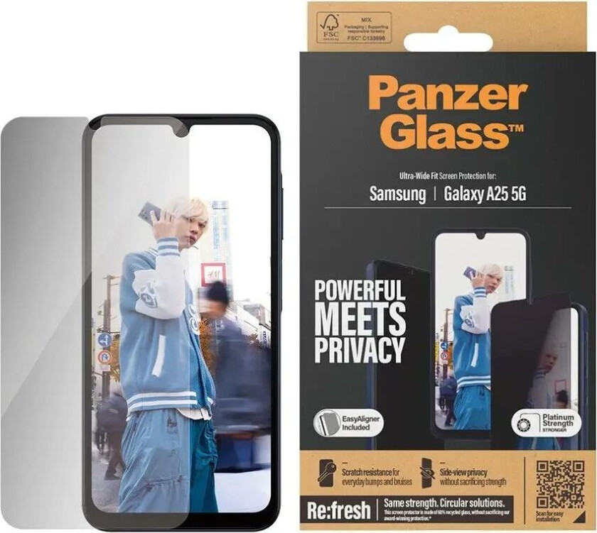 Panzerglass Ultra-wide Fit Privacy Samsung Galaxy A25 5g