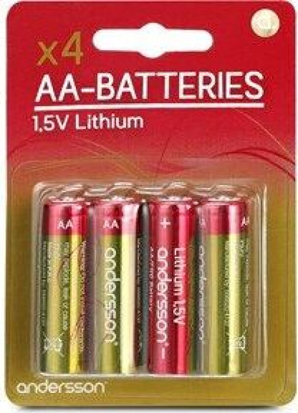 FR06 AA 1.5V Litihium 4pcs