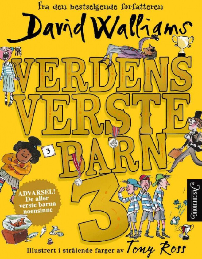 Verdens verste barn 3 av David Walliams