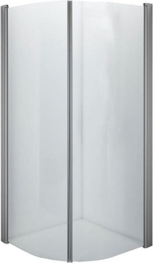 Space SBNK Dusjhjørne bøyd, med håndtak, 900 mm