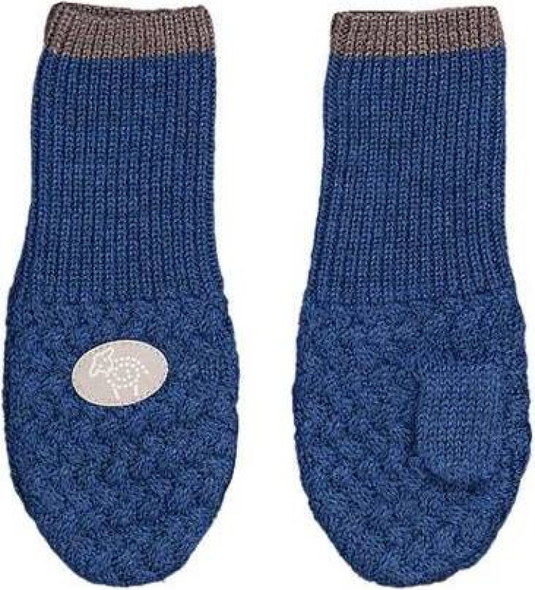 Bilde av Lillelam - Ullvotter Basic, Blå