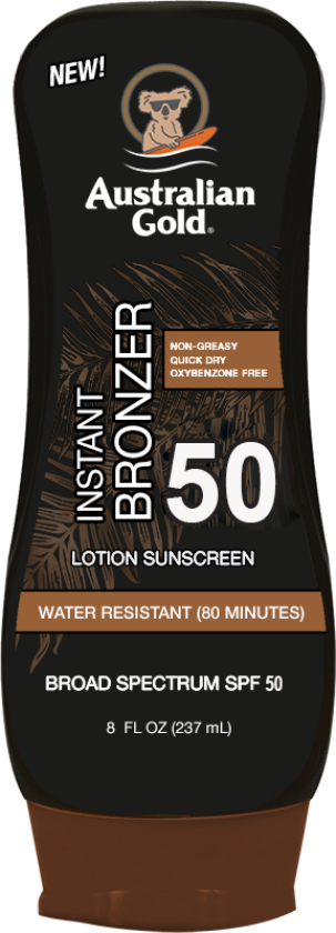 Instant Bronzer Lotion Sunscreen 50 237 ml