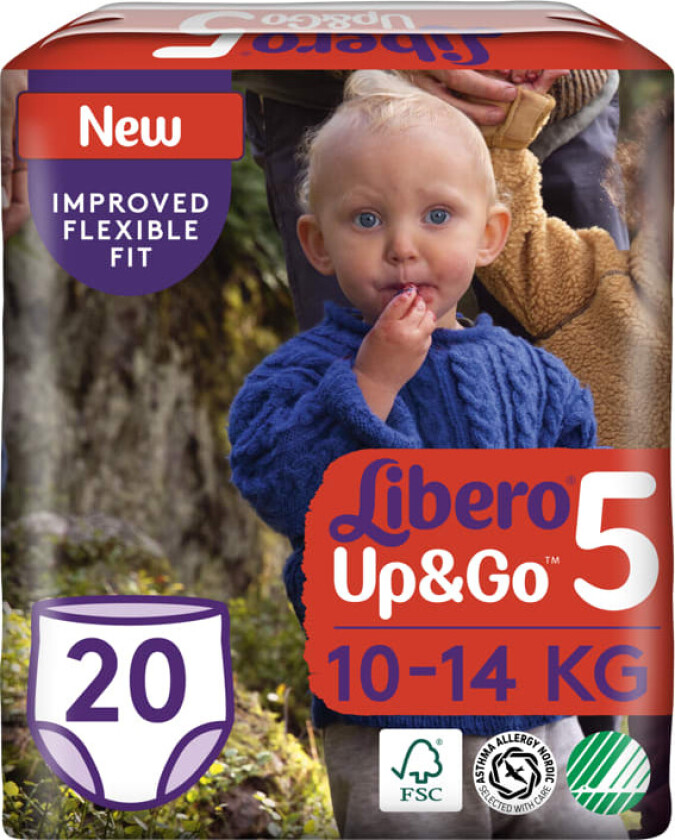 Libero Up&Go Str.5 20stk