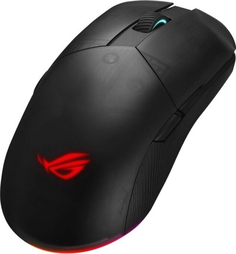 ROG PUGIO II Wireless - Gaming mus - Optisk - 7 - Svart med RGB-lys