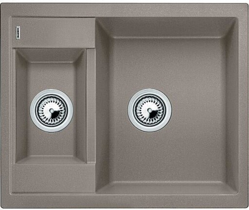 Metra 6 UX kjøkkenvask, 61,50x50 cm, beige