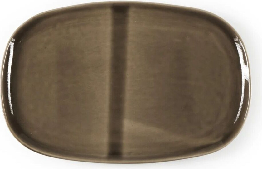 x Nosse Svelte tallerken oval 25 cm Olive