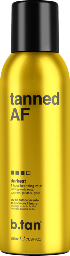 Bilde av Tanned AF 1 Hour Bronzing Mist 207 ml