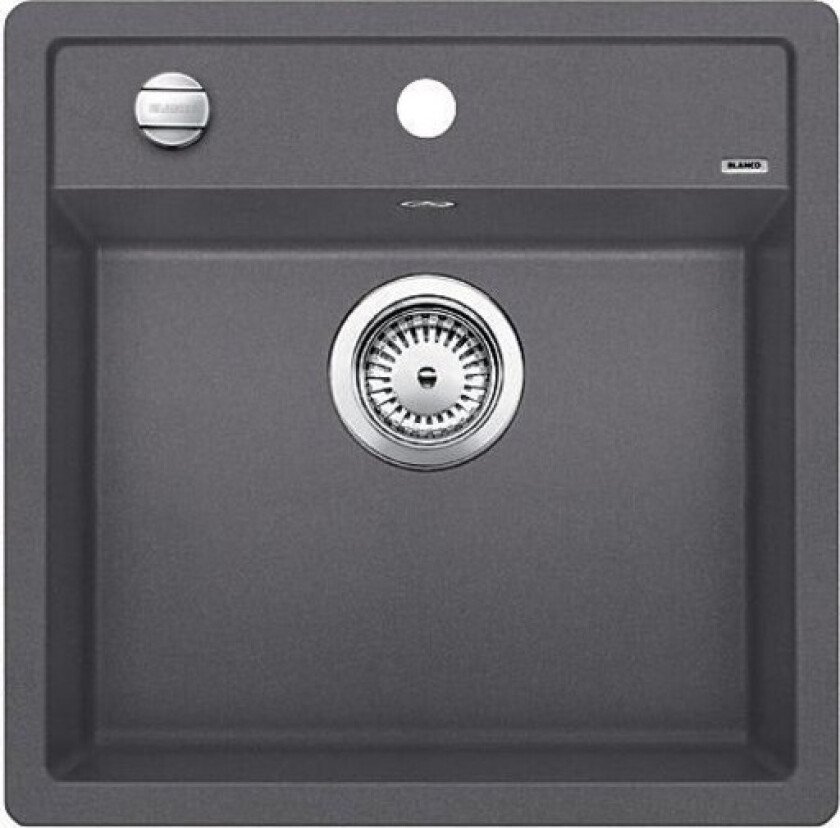 Dalago 5-F MX kjøkkenvask, 50,5x50 cm, grå