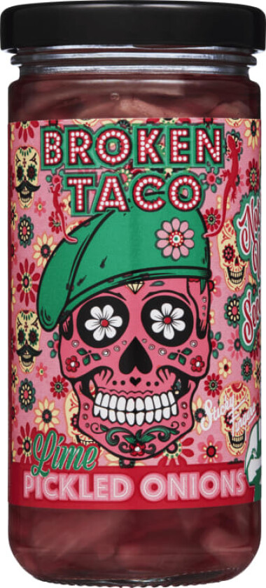 Pickled Onions Raspberry Lime 226g
