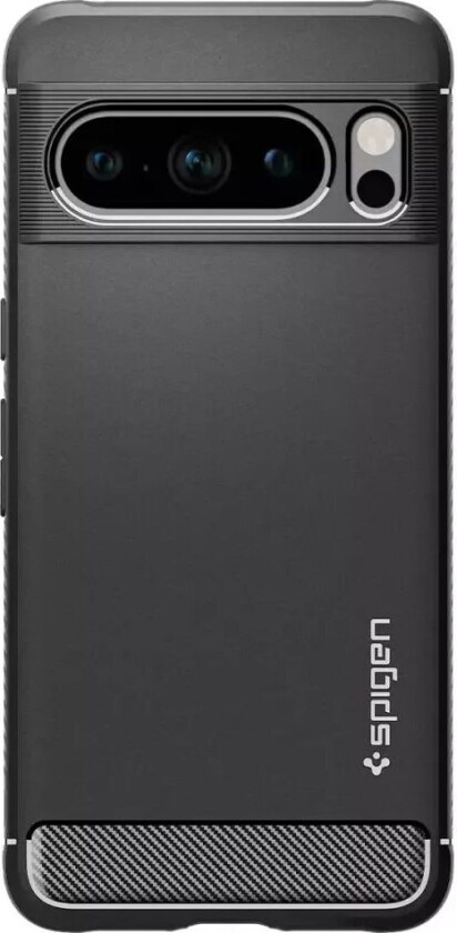 Google Pixel 8 Pro Rugged Armor Deksel - Svart