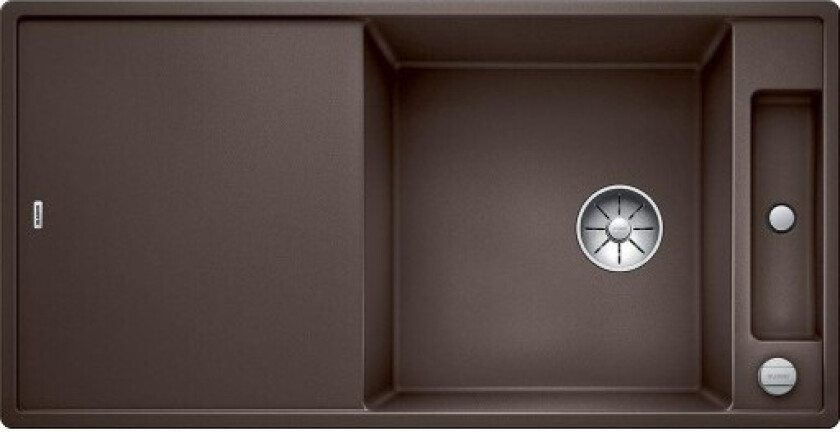 Axia XL 6S MXI kjøkkenvask, 100x51cm, brun