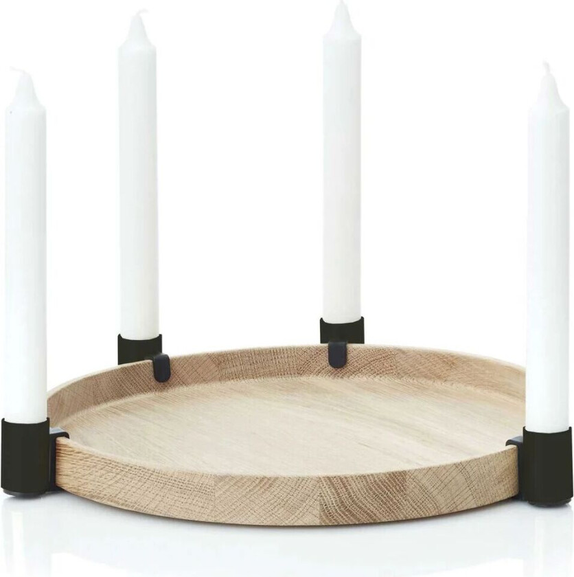 Applicata Luna maxi lysestake Eik-svart