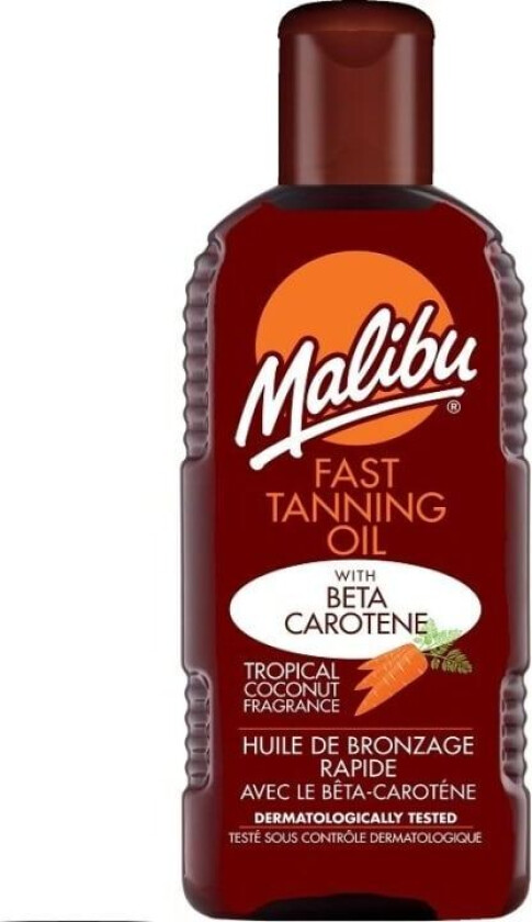 Fast Tanning Oil With Beta Carotene 200 ml