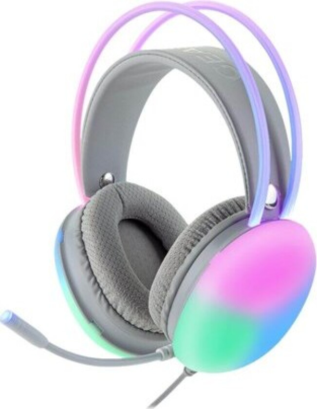 Gear4U Jellyfish - Hodesett - full størrelse - kablet - USB - grå