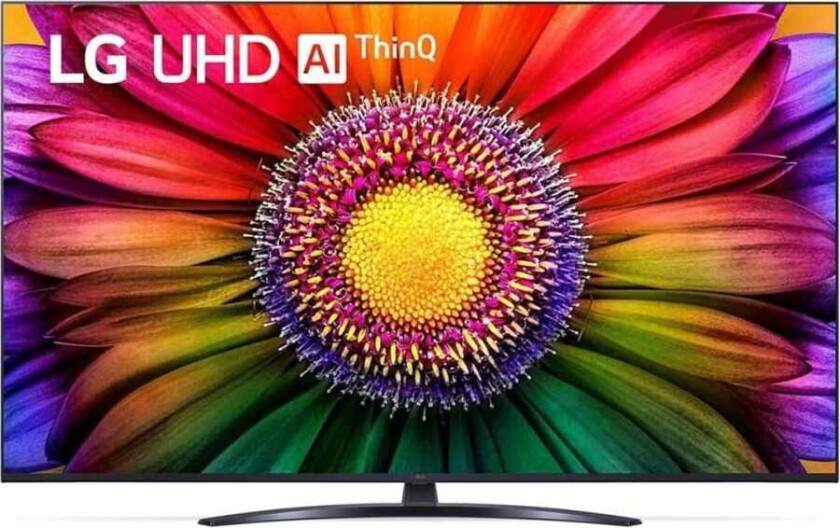 65UR81003LJ - 65" Diagonalklasse UR81 Series LED-bakgrunnsbelyst LCD TV - Smart TV - webOS, ThinQ AI - 4K UHD (2160p) 3840 x 2160 - HDR - Direct L