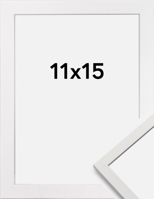 Ramme Edsbyn Hvit 11x15 Cm
