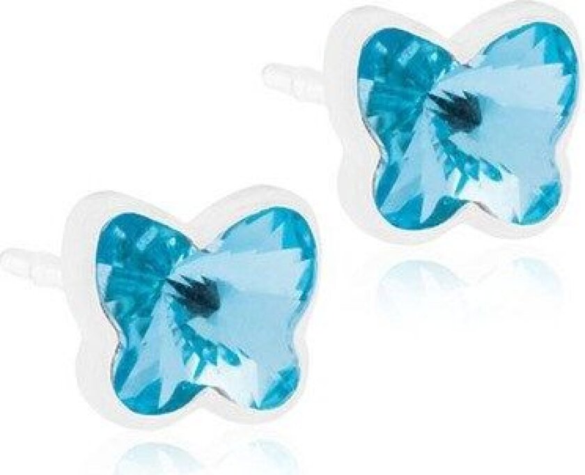 Medical Plastic Butterfly 5mm Aqua