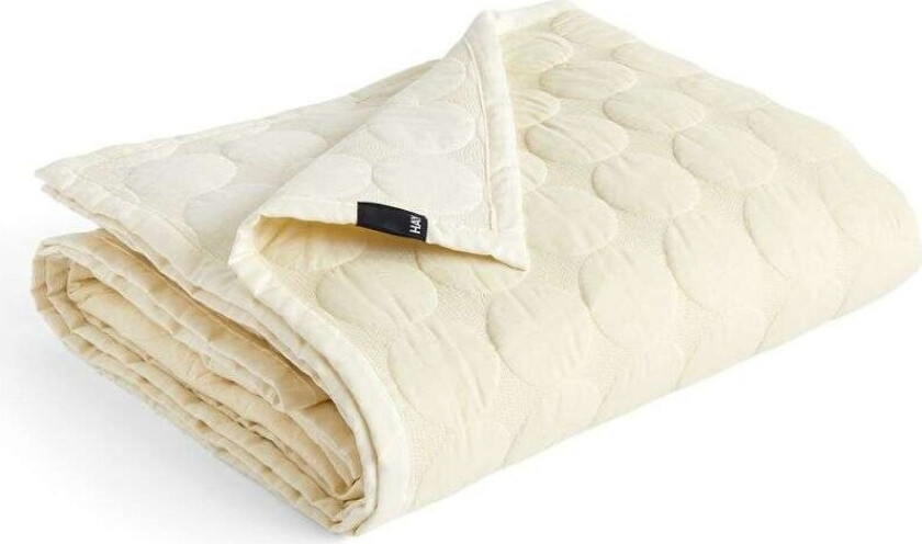 Mega Dot sengeteppe 260x260 cm Ivory