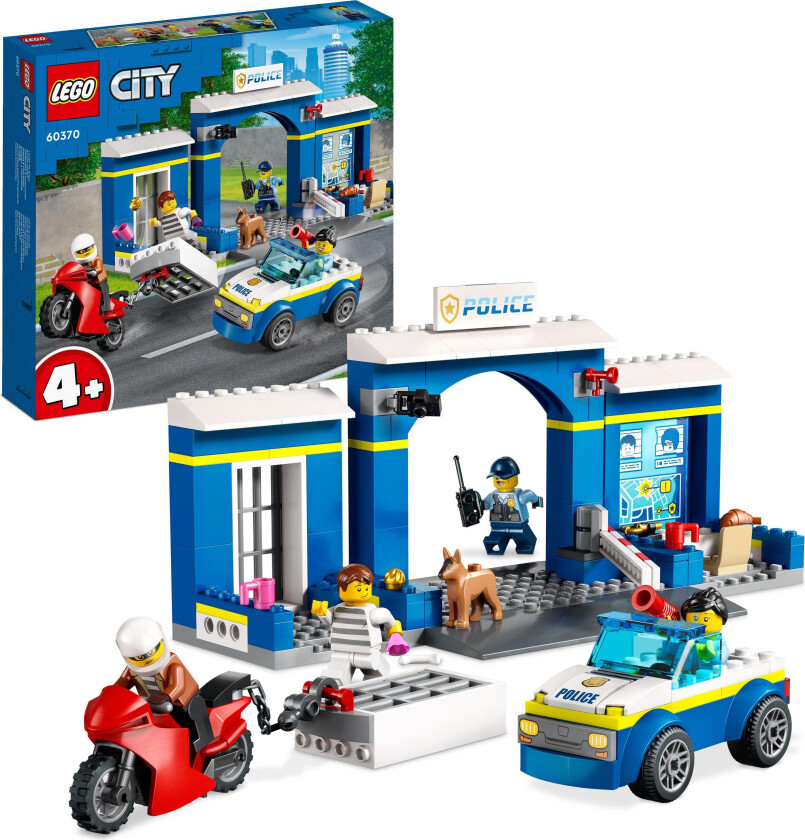 Lego City - Skurkejakt På Politistasjonen 60370