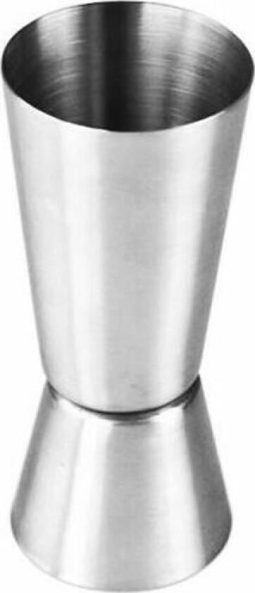 Dobbelt Jigger Børstet - Rustfrit Stål (3 / 6cl)