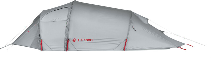 Explorer Lofoten Pro 2 Tent Stone Grey / Ruby Red ONESIZE