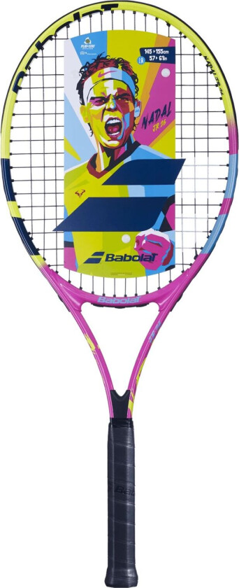 Bilde av Nadal 26, tennisracket, junior Yellow/Pink