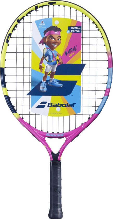 Bilde av Nadal 19, tennisracket, barn Yellow/Pink