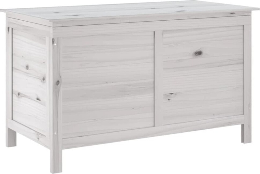 Putekasse hvit 99x49,5x58,5 cm heltre gran