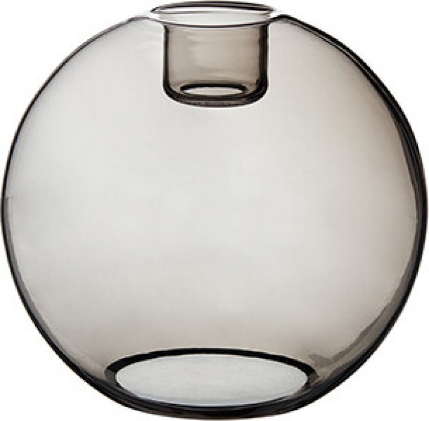 Gloria 19 cm for E14 oppheng - Røykfarget glass