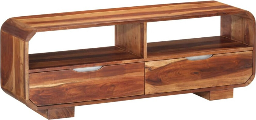 TV-benk 110x30x40 cm heltre akasie