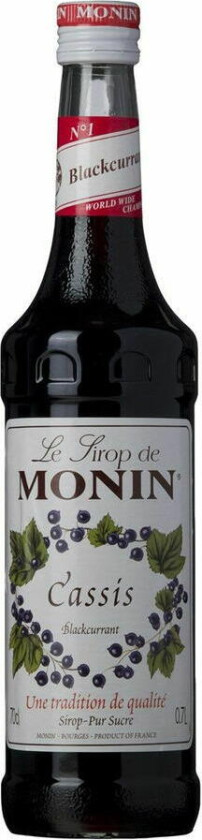 Monin Sirup Cassis / Solbær Fl 70