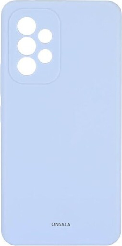 Samsung Galaxy A53 (5G) Collection Liquid Silicone Bakdeksel - Light Blue